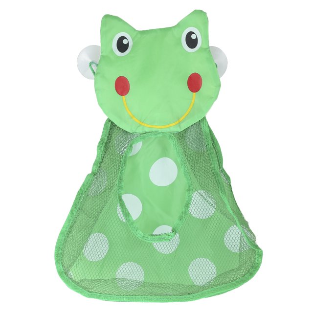 Juguete de baño para bebés para niños, organizador de baño ordenado, soporte de almacenamiento de red de malla