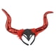 thumbnail image 1 of Diadema con para el pelo, exposición de de oscuridad del , diadema de cuerno de buey rojo Hugo  Sombreros de cuernos de buey del diablo, 1 of 6