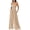 Beige, variant on Jumpsuits for Women Sleeveless Strap Wide Leg Date Night Rompers Beach Vacation One Piece Summer Outfits