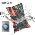 thumbnail image 6 of Sikiie Vintage American Flag Elephant Pillow Covers, Throw Pillow Case Cushion Covers,Cushion for Bedroom,Couch,Home-20"x30", 6 of 6