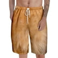 thumbnail image 6 of Toimothcn Mens Shorts Funny Dog Printed Shorts Stretchy Waist Drawstring Soft Breathable Homewear Shorts Comfy Summer Clothes, 6 of 7