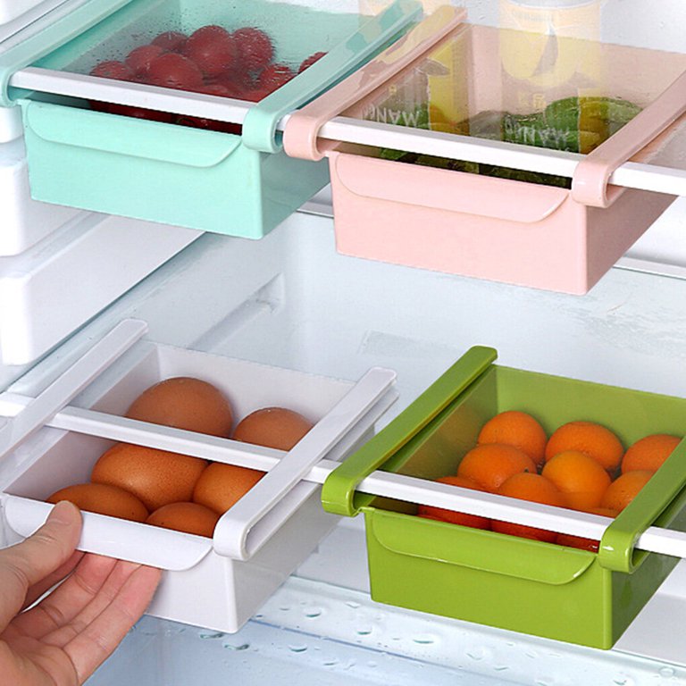 SimpleHouseware Refrigerator Storage Organizer, Assorted Set of 6 