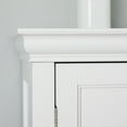 thumbnail image 5 of Teamson Home Stratford Wooden Floor Accent Cabinet with 2 Shelves, White, 5 of 8