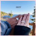 thumbnail image 4 of Rinfit Silicone Rings for Women - Thin & Stackable Rubber Bands for Sports & Yoga, 4 of 5