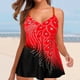 thumbnail image 2 of MKLEKYY Trajes De Baño Dama Beachwear Swimwear Padded Plus Swimsuit Print Size Swimjupmsuit Women Swimwears Tankinis Set, 2 of 5