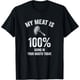 thumbnail image 1 of My Meat is 100% Going in Your Mouth Today - Camiseta divertida para barbacoa, 1 of 2