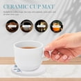 thumbnail image 2 of 4pcs Heat Insulated Cup Mat Pot Anti-scald Mat Ceramic Coaster Kitchen Supplies, 2 of 8