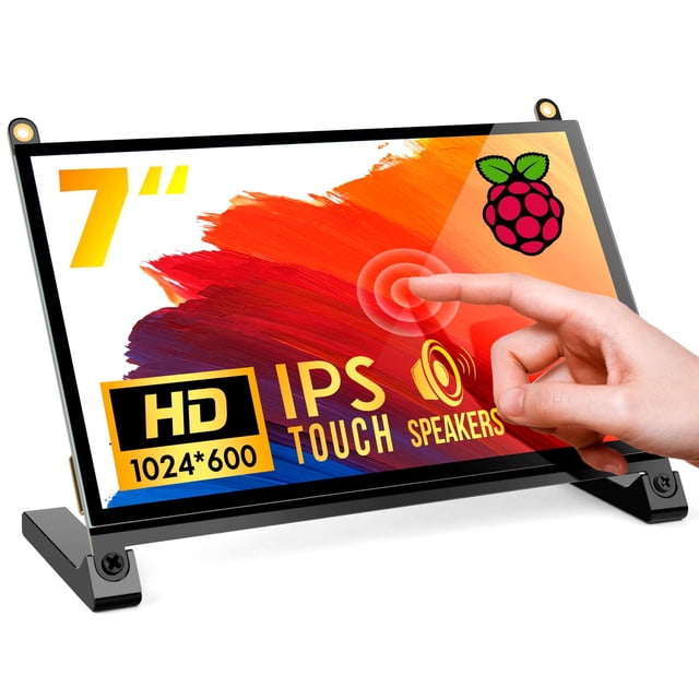 Monitor táctil ROADOM 7" Raspberry Pi IPS 1024x600