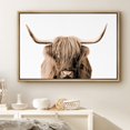 thumbnail image 2 of Cow 1.5" x 16" Framed Photography Canvas Art Print, by PixonSign, 2 of 5