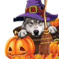 thumbnail image 6 of Halloween Pumpkin Car Home Pendant Auto Interior Decoration Car Hanging Ornament Car Rearview Mirror Pendant for Home Bedside Office Style D, 6 of 7