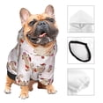 thumbnail image 3 of Fotbe Dachshund Dog Puppy Sudadera con Estampado para Perros Pequeños – Suéter con Capucha para Mascotas, Tela Suave de Forro Polar con Bolsillo-XX-Large, 3 of 7