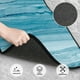 thumbnail image 3 of Fotbe Teal Turquoise Fluid Stripes Juego de 4 Tapetes para Auto con Estampado – Alfombrillas de Goma Reforzada, Diseño Antideslizante, Protección para Todo el Año – Vehículos, Autos, Camionetas y SUVs, 3 of 7