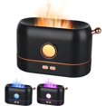 thumbnail image 1 of Diffuseur d'Arôme avec Effet Flamme, Diffuseur d'Huiles Essentielles avec, 200 Ml d'Humidificateur d'Air USB, Arrêt Automatique,, 1 of 5