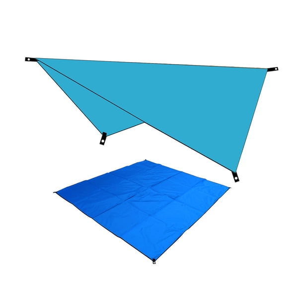 Toldo multifuncional para exteriores, colchoneta a prueba de humedad para acampar, protector solar impermeable Wmkox8yii HFSH5360