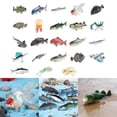 thumbnail image 2 of Plastic Fish Model Statue Ornament Fish Model Figures for Collectors, 2 of 20