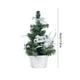 thumbnail image 3 of Mini árbol de Navidad de 30 cm en maceta, decoración navideña para escritorio, 3 of 5