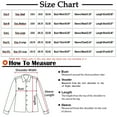 thumbnail image 3 of Uhndy Winter Jackets Coats for Women, Winter Women Plaid Lapel Woolen Button Up Pocketed Long Sleeve Shirt Coat Jacket Outwear Christmas Gifts for Women, 3 of 5