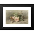 thumbnail image 2 of Margaretha Roosenboom 18x13 Black Modern Framed Museum Art Print Titled - Roses (1853 - 1896), 2 of 5