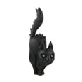 thumbnail image 4 of DOLITY Figurine en Résine d'Halloween Décorations Multifonctions Imperméable Chat Noir d'Halloween, 4 of 9