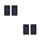 thumbnail image 3 of Toystoory 2 piezas Patio trasero luz Solar recargable camino pasarela lámpara de pared jardín detección luces de cubierta iluminación 8LED blanco 2piezas, 3 of 6