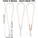 thumbnail image 2 of 1 caja de 3 estilos de cordones de cuentas para identificación, collares, cadenas, cuentas de madera, cadenas para insignias, cordones de cuentas para mujer, collares con clip, cordones de moda, 2 of 9