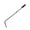 Chorme/Black, variant on Electric Guitar Tremolo Arm Whammy Bar, 6mm Thread Stratocaster Style Guitar Vibrato Arm with Rubber Tip for ST/SQ Single/Double Locking Tremolo System Replacement Parts-Chorme/White