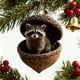 thumbnail image 2 of Adornos de árbol de Navidad con animales del bosque de 8 cm, adornos festivos con criaturas bellamente elaboradas, accesorios festivos para la decoración estacional y regalos, 2 of 4