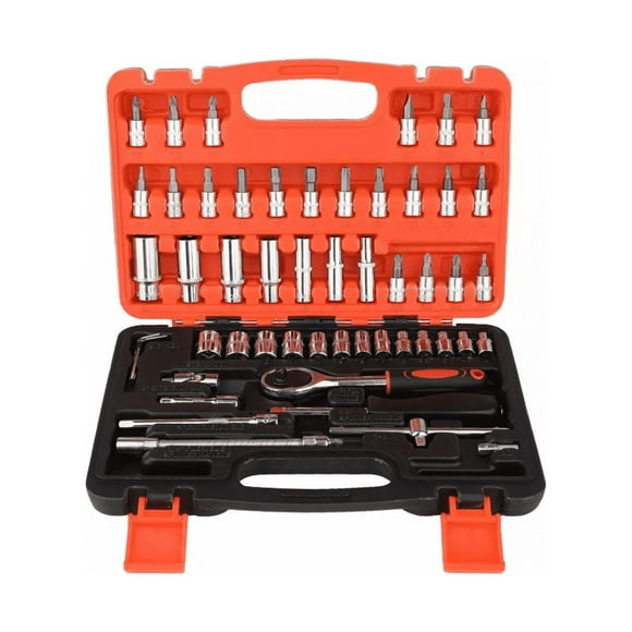 Kit De Herramientas Mecánica Con Desarmador Y Matraca