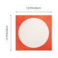 thumbnail image 2 of Miangastore Chinese Rice Paper Red Square for Gift Giving 10 Sheets 12.97x12.97in, 2 of 8