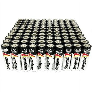 Energizer Max Alkaline AA Battery E91 1.5V - 100 Pack + 30% Off!
