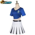 thumbnail image 4 of Anime Teieri Anri Cosplay Vestido Mujer Blue Lock Disfraz Fiesta Halloween Disfraces Uniformes Verano, 4 of 4