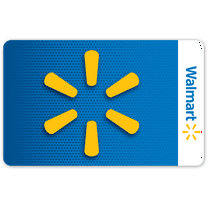 Basic Blue Yellow Spark Walmart Gift Card