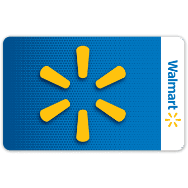Basic Blue Yellow Spark Walmart Gift Card