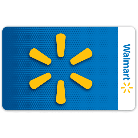 Basic Blue Yellow Spark Walmart Gift Card