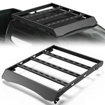 POFENZE For 2019-2025 Ford Ranger Roof Rack Heavy Duty Truck Roof Rack 800LBS Capacity Cargo Basket Carrier for Camping, Overlanding, Road Trip