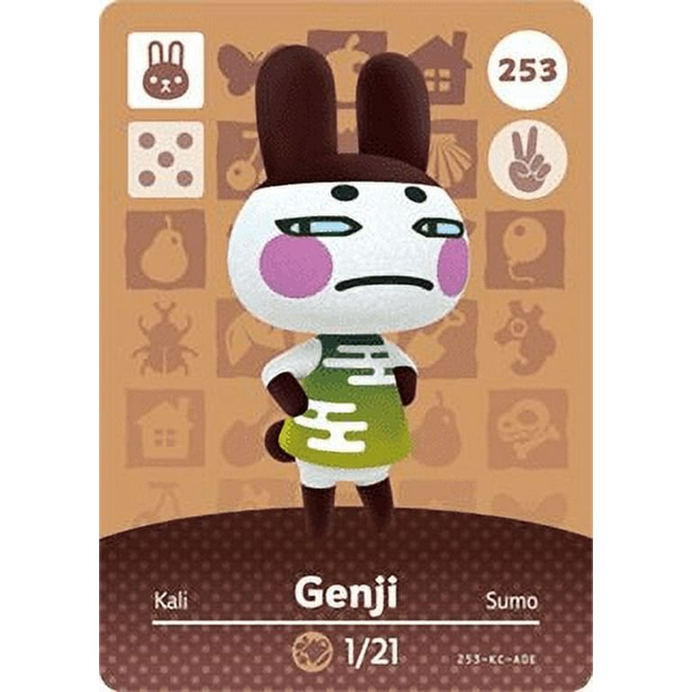 amiiboカード Nintendo - Amiibo Card - Animal Crossing - Genji - 253