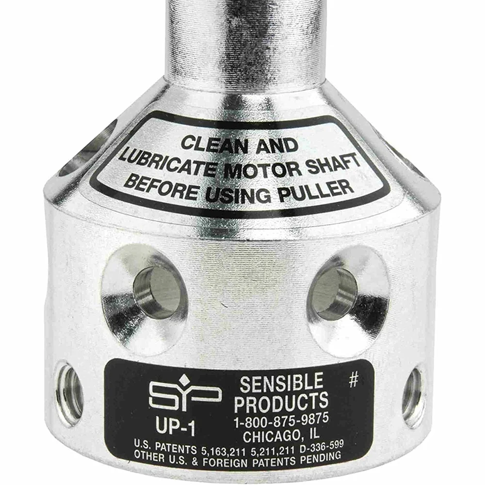 Sensible Products UP-1 Ultimate Hub Fan Blade Blower Wheel Puller, Compatible with HVAC Motor Shafts, Steel Construction