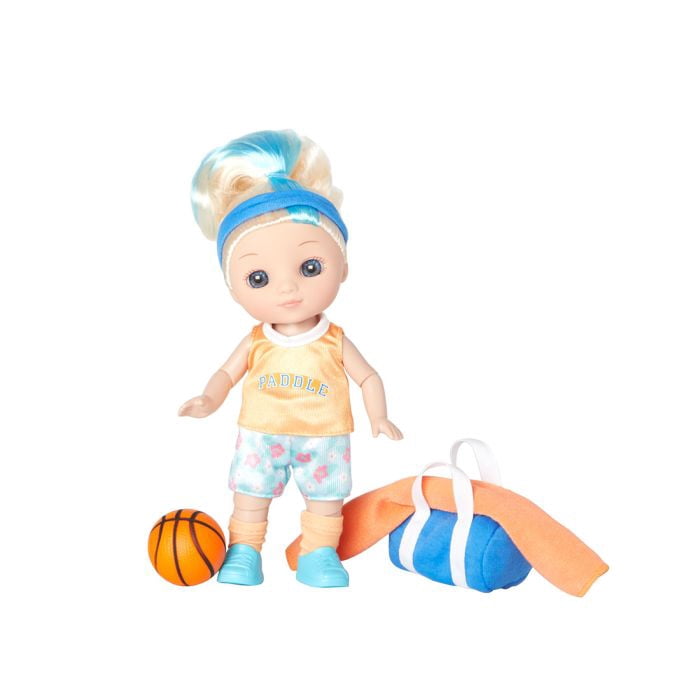 Madame Alexander It's All Me!® 8-inch Doll, Basketball + Paddle Board Light Skin Tone/Blue Eyes/Blonde Hair