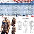 thumbnail image 3 of Sngxgn Men's Tank Top Summer Workout Sleeveless Shirts for Swim Beach Bodybuilding(Black,L), 3 of 5