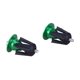 thumbnail image 4 of Un par de manillar de bicicleta, manillar de bicicleta, empuñaduras de manillar de aluminio, verde JShteea  Accesorios para bicicletas, 4 of 8
