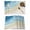Blue, variant on Turquoise Beach Coastal Placemats Set of 4, Summer Ocean Nautical Seaside Placemats for Dining Table, Place Mats for Kitchen Tabletop, Waterproof Wipeable Dining Table Mats Set