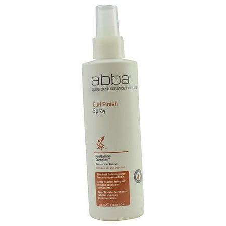 Abba Pure & Natural Hair Care 3936430 Abba By Abba Pure & Natural Hair Care Curl Finish Spray 8 (The Best Texturizer For Natural Hair)