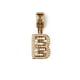 thumbnail image 5 of Collar con dije de oro laminado letra brillos B, 5 of 7