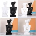 thumbnail image 2 of LICEWO Unique Neck Model Display Holder Modern Earrings Holder Mannequin Bust Stand Jewelry Necklace Model Stand for Displaying, 2 of 11