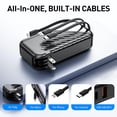 thumbnail image 4 of Cargador portátil DYDMTT 10000mAh USB-C 27W con cable incorporado, 4 of 7