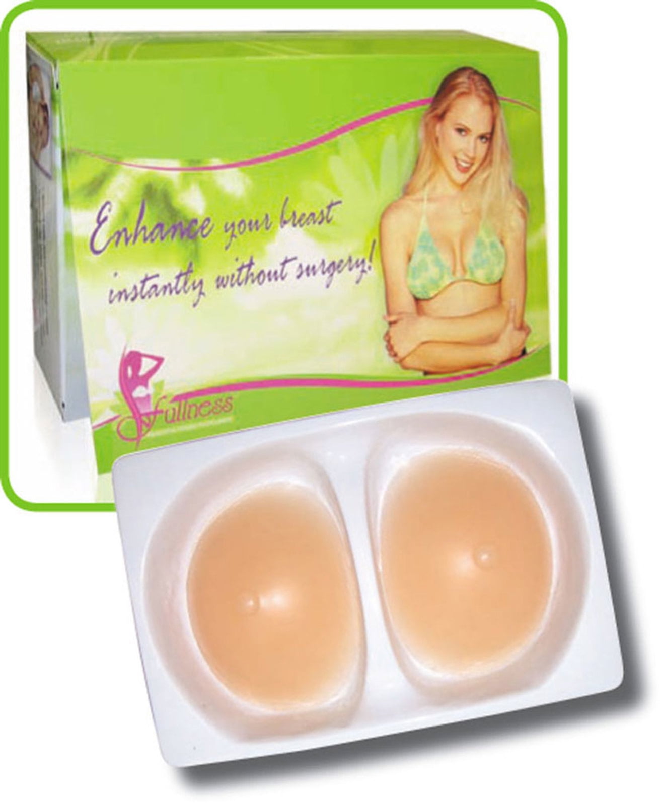 Koszal 1 Pair Women Fashion Soft Silicone Gel Bra Breast Enhancer
