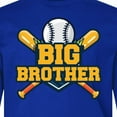 thumbnail image 4 of Inktastic Big Brother Baseball Long Sleeve Youth T-Shirt, 4 of 5