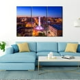 thumbnail image 2 of TISHIRON 3PCS Framed Canvas Wall Art Set,60"x40" Baltimore Cityscape Skyline Canvas Art Decor, 2 of 7
