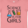 thumbnail image 4 of Inktastic Science is for Girls Girls Baby T-Shirt, 4 of 5