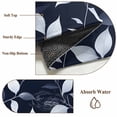 thumbnail image 6 of 5'x8' Area Rugs, Blue White Eucalyptus Leaves Indoor Outdoor Area Rug for Living Room Bedroom, Spring Summer Watercolor Plant Washable Bathroom Rugs Kitchen Floor Carpet Mats Home Decor Aesthetic, 6 of 8